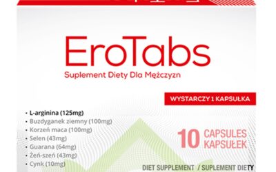 EroTabs – tabletki na erekcje
